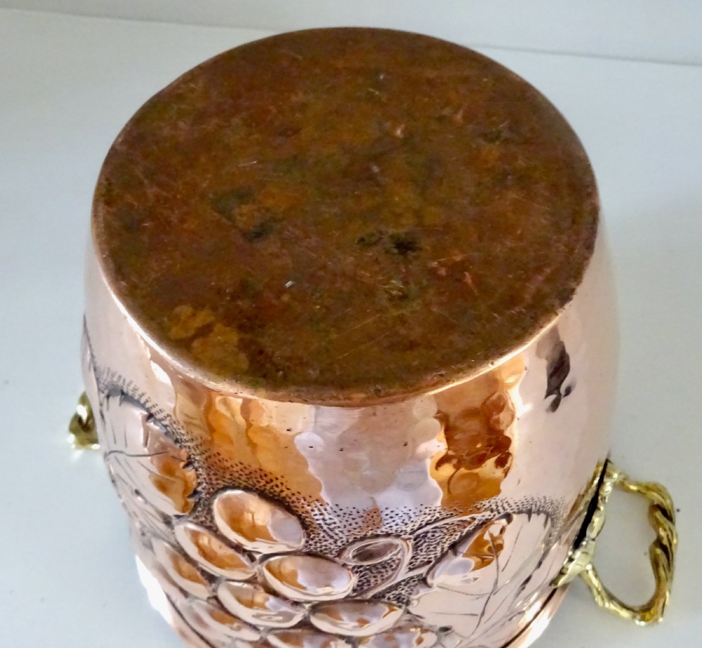 COPPER AND BRASS WINE BUCKET View IX