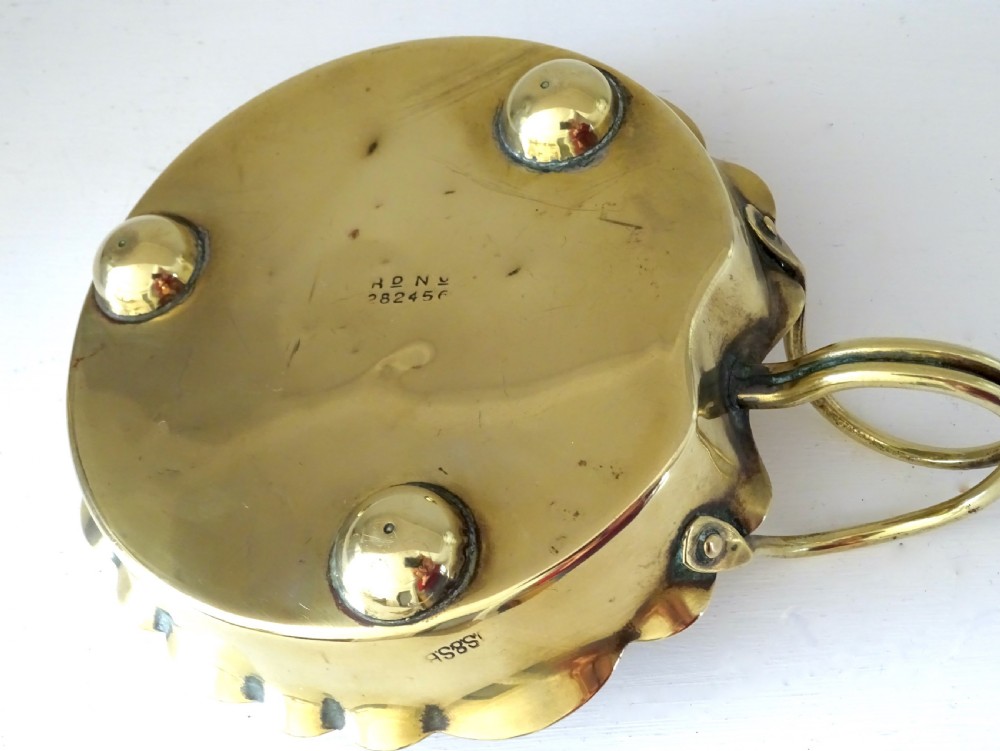 1897- J SHANKEY & SONS BRASS CANDLE HOLDER View III