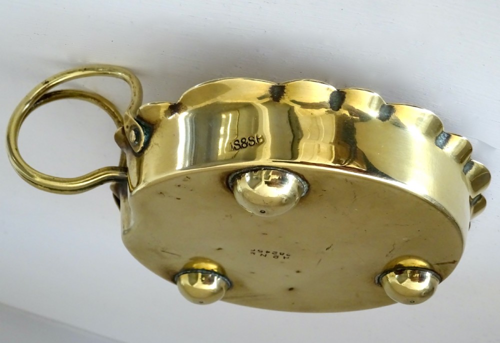 1897- J SHANKEY & SONS BRASS CANDLE HOLDER View IV