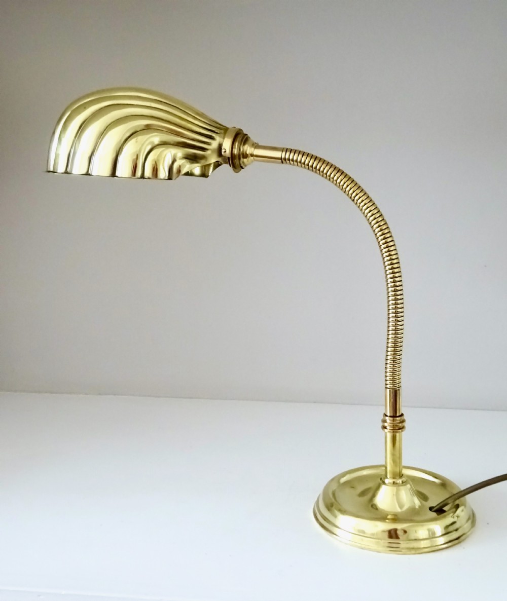 ANTIQUE BENDY DESK LAMP View V