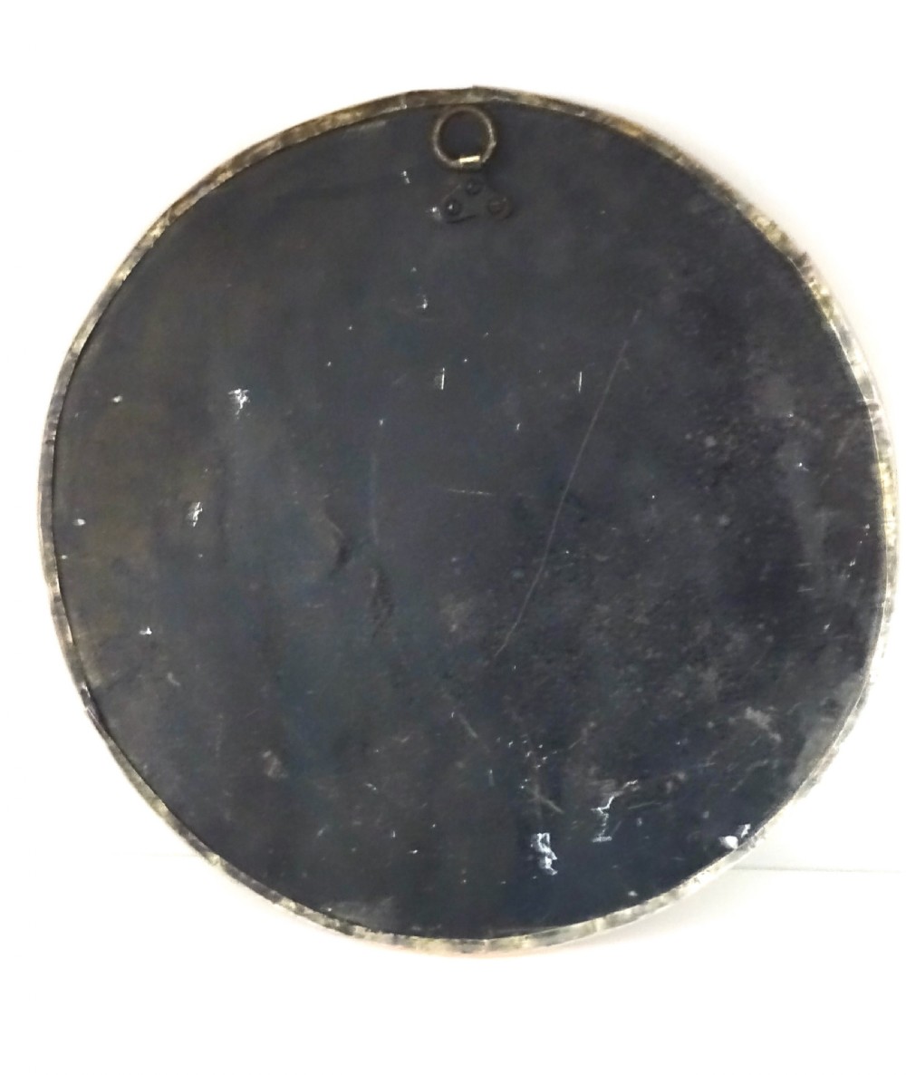 ARTS AND CRAFTS COPPER AND BRASS MIRROR View VI