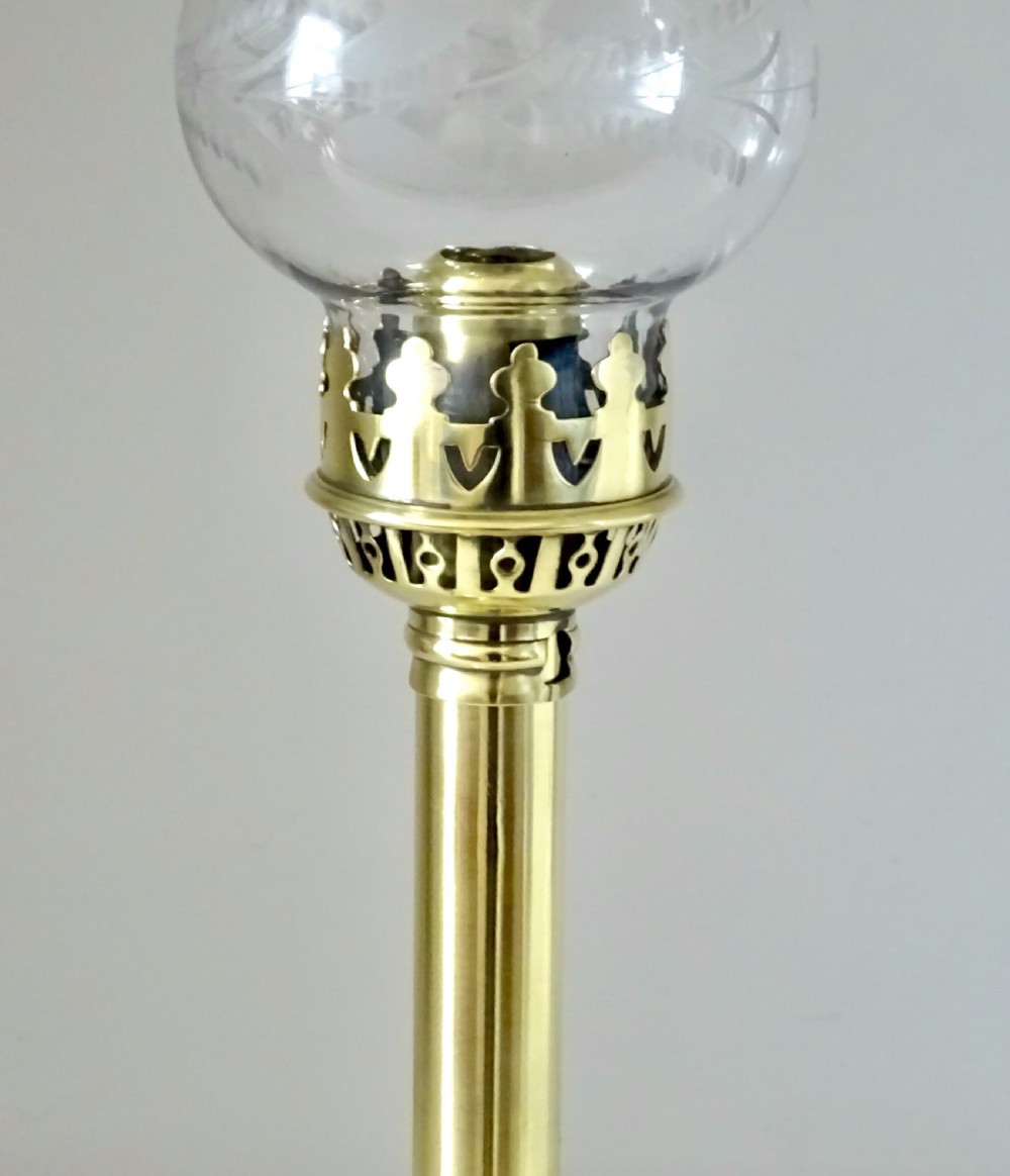 SHERWOODS CANDLE LAMP MARKED A.C. PARIS View IV