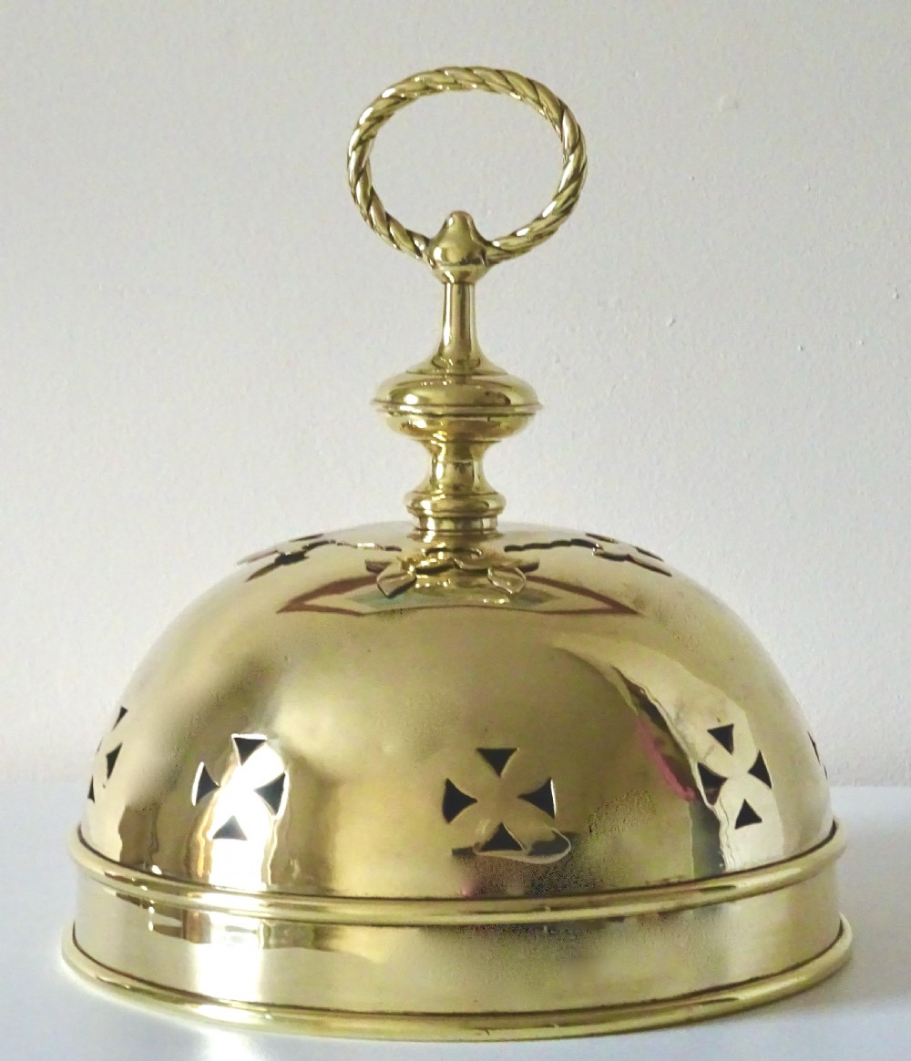 ALTAR BELLS IN A DECORATIVE BRASS COVER