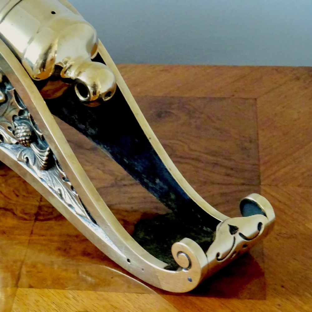 VICTORIAN BRASS DESK CANNON View IV