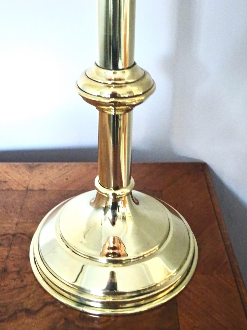 ADJUSTABLE HEIGHT OIL LAMP BY BENZIGER NEW YORK View IV