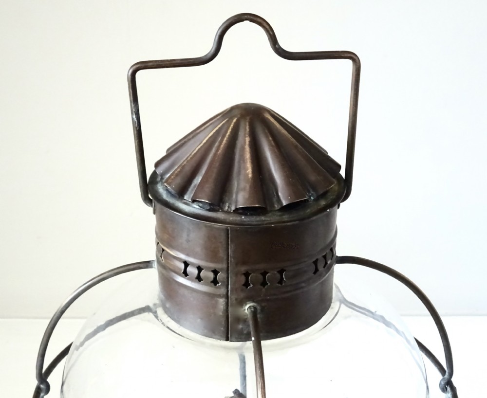 SHIP'S  'ONION' OIL LANTERN View IV