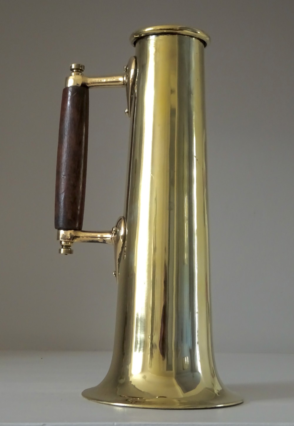 1920's BRASS AND BRONZE SALINE JUG View V