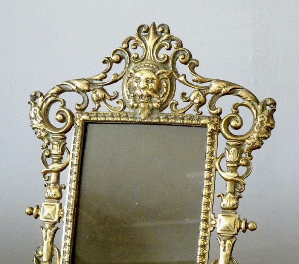 ORNATE  BRASS PHOTO  FRAME View II