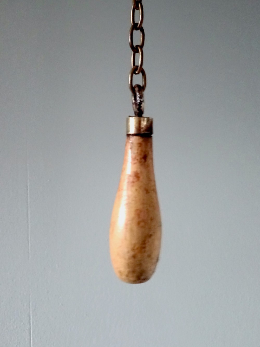 SMALL BRONZE 'STARTER'S' BELL WITH CHAIN ATTACHMENT View VI