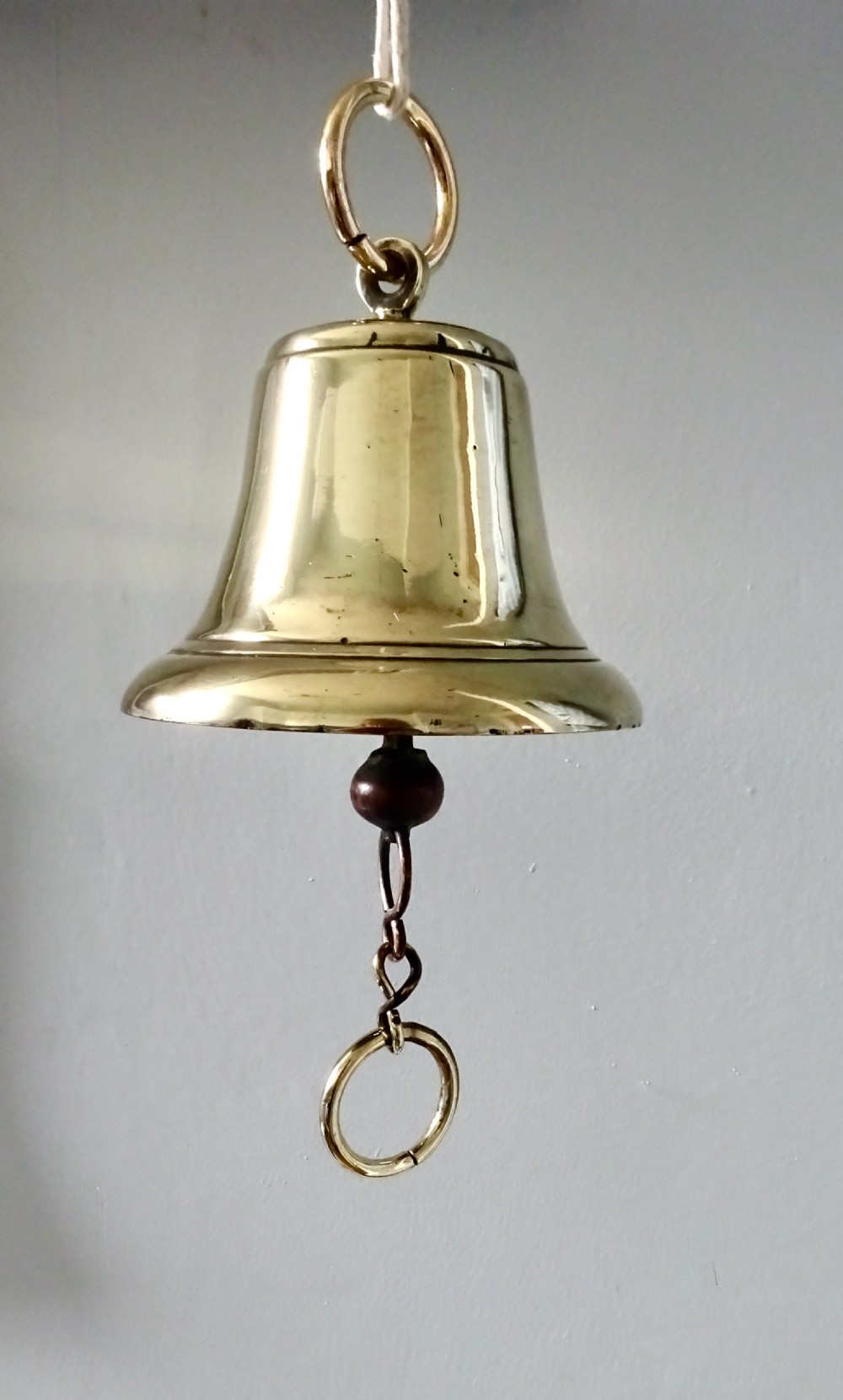 BRASS BELL POSSIBLY MILITARY