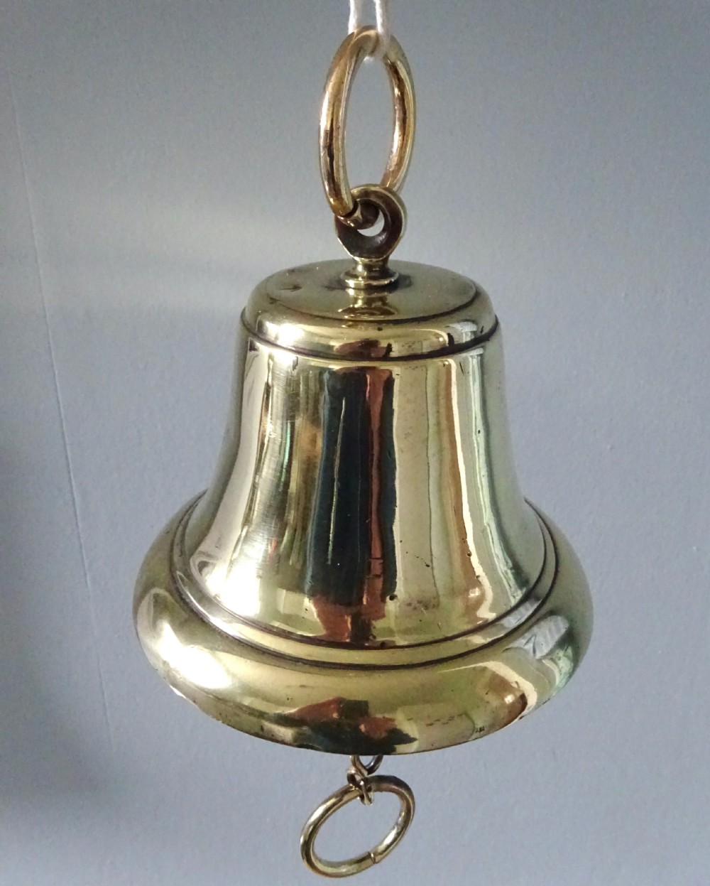 BRASS BELL POSSIBLY MILITARY View IV