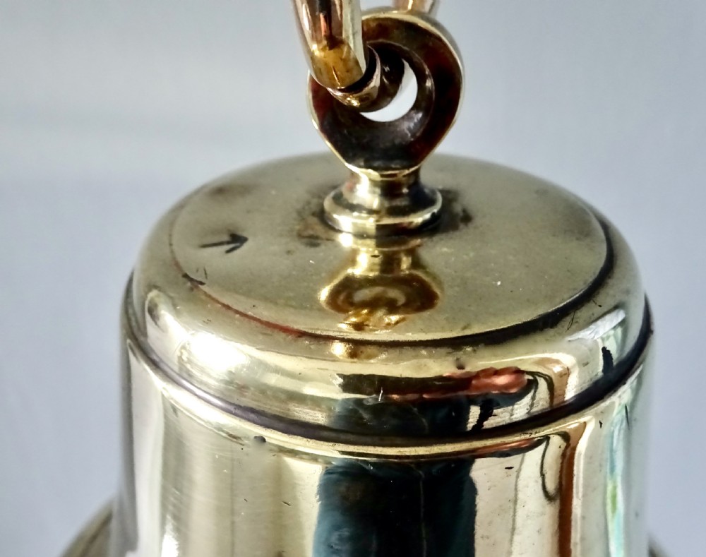 BRASS BELL POSSIBLY MILITARY View V