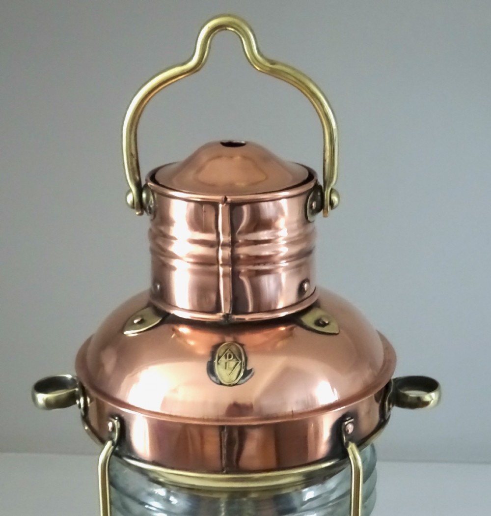 ANCHOR MARITIME OIL LAMP BY D.L. View IV