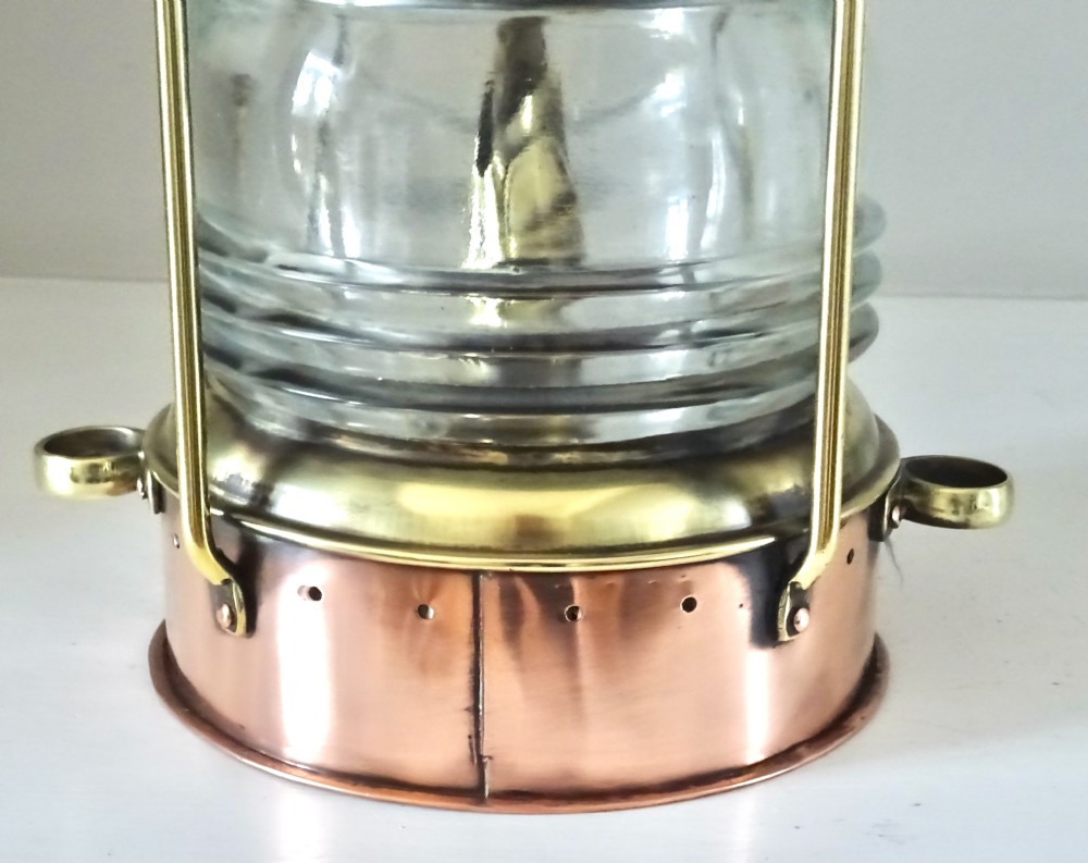 ANCHOR MARITIME OIL LAMP BY D.L. View V