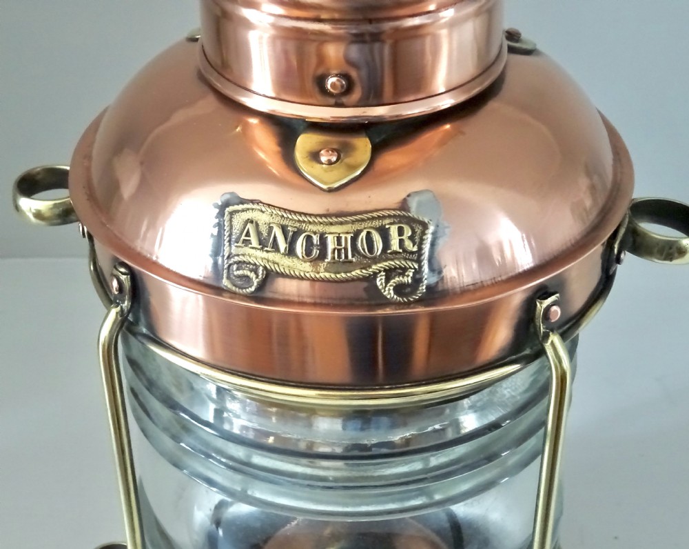 ANCHOR MARITIME OIL LAMP BY D.L. View III