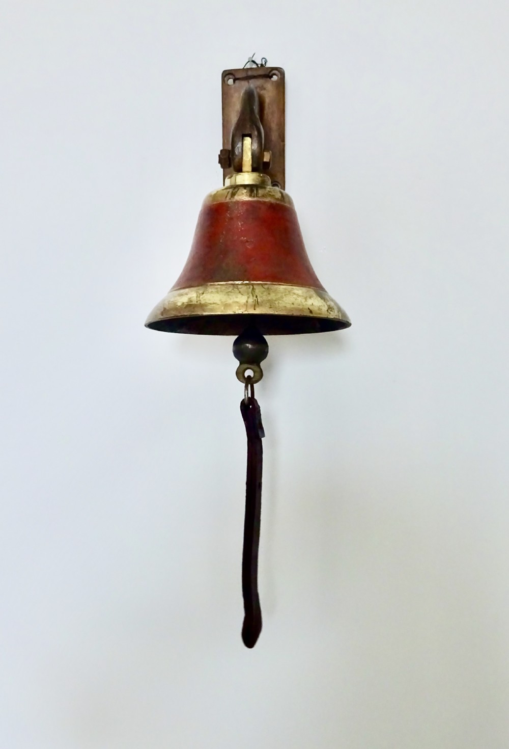 OLD FIRE BELL WITH ORIGINAL PARTS View V