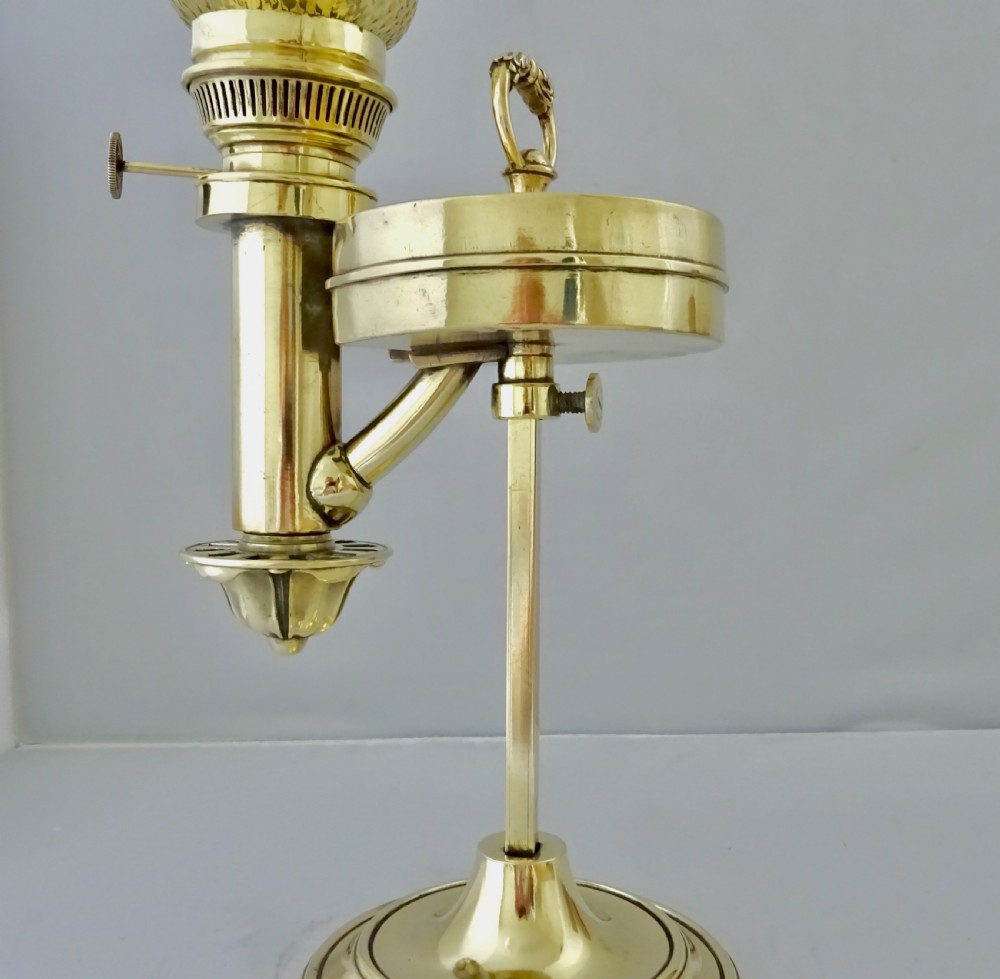 ADJUSTABLE STUDENT'S OIL LAMP View III