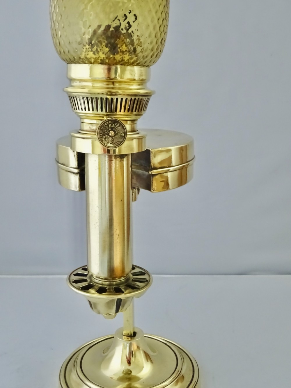 ADJUSTABLE STUDENT'S OIL LAMP View IV