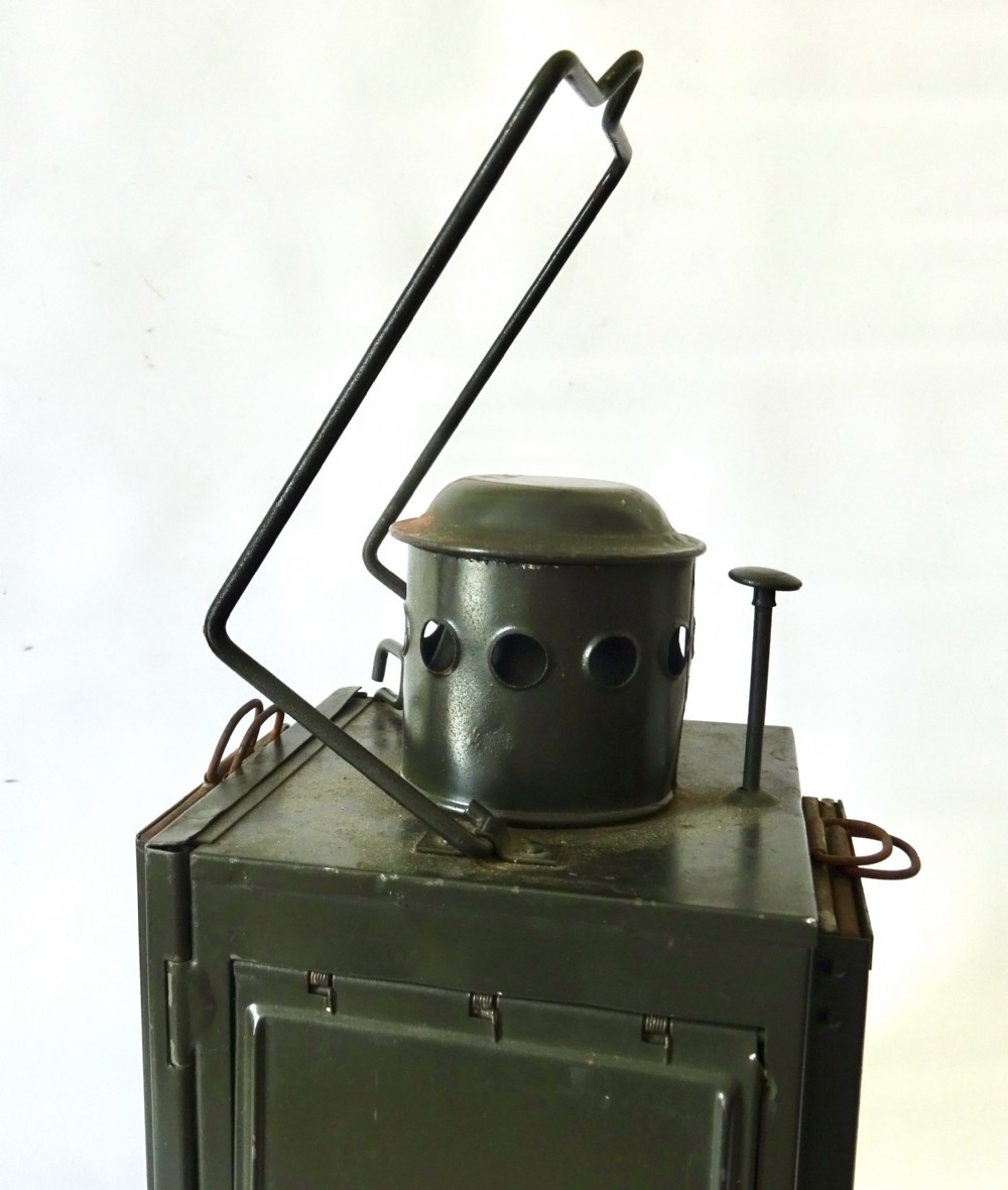 ARMY ROAD SIGNAL OIL LANTERN View VII