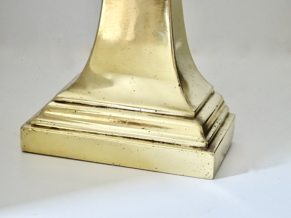 CIRCA 1884- A  HEAVY BRASS DOORSTOP View III
