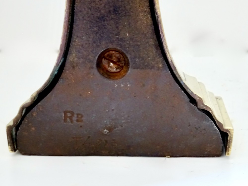 CIRCA 1884- A  HEAVY BRASS DOORSTOP View VI