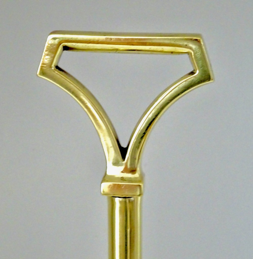 VICTORIAN BRASS DOOR STOP View III