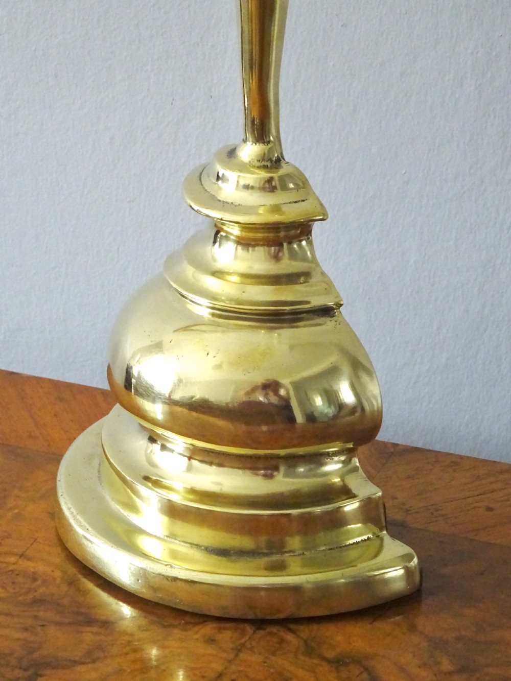 VICTORIAN HEAVY BRASS DOOR STOP View IV