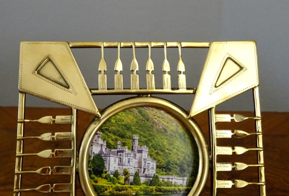 ART DECO BRASS PHOTO FRAME View II