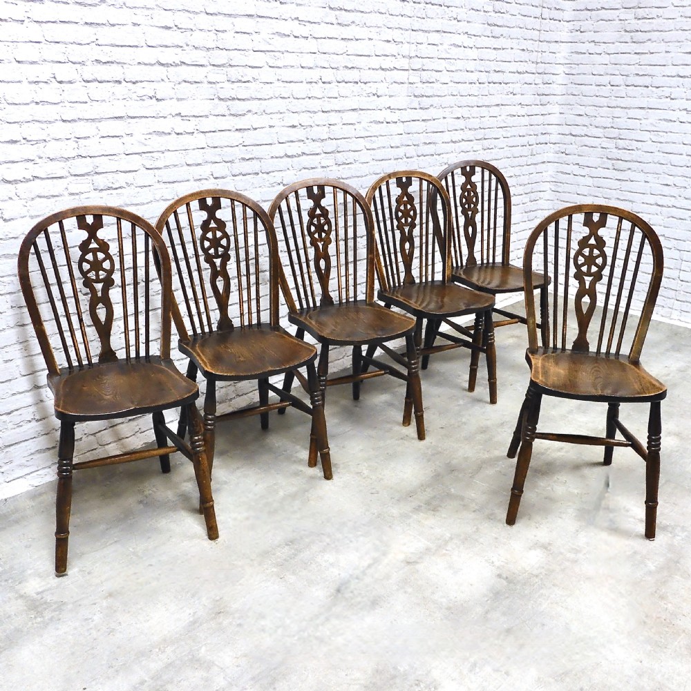 Windsor Kitchen Chair Set (6)