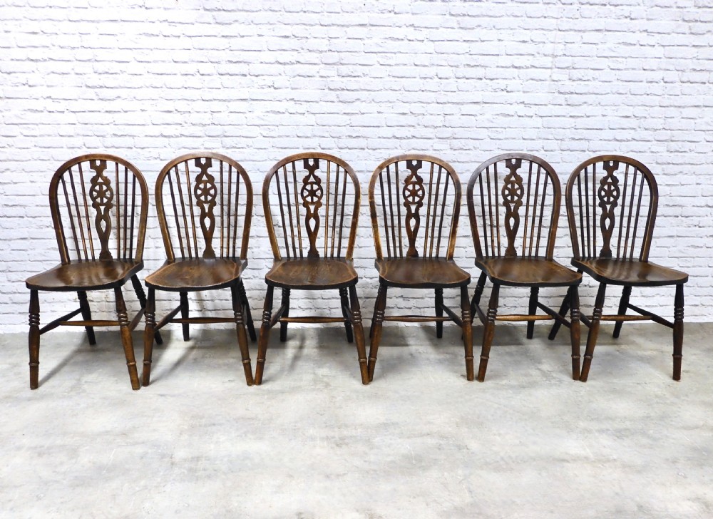 Windsor Kitchen Chair Set (6) View II