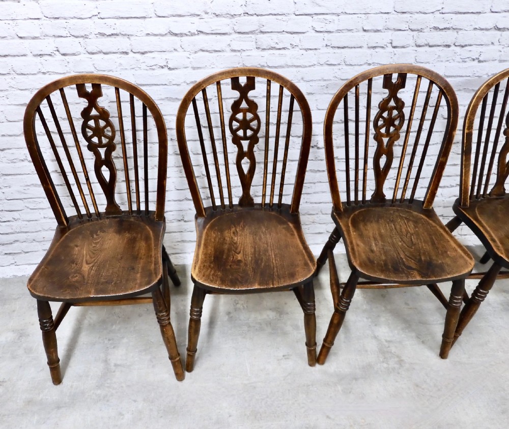 Windsor Kitchen Chair Set (6) View III