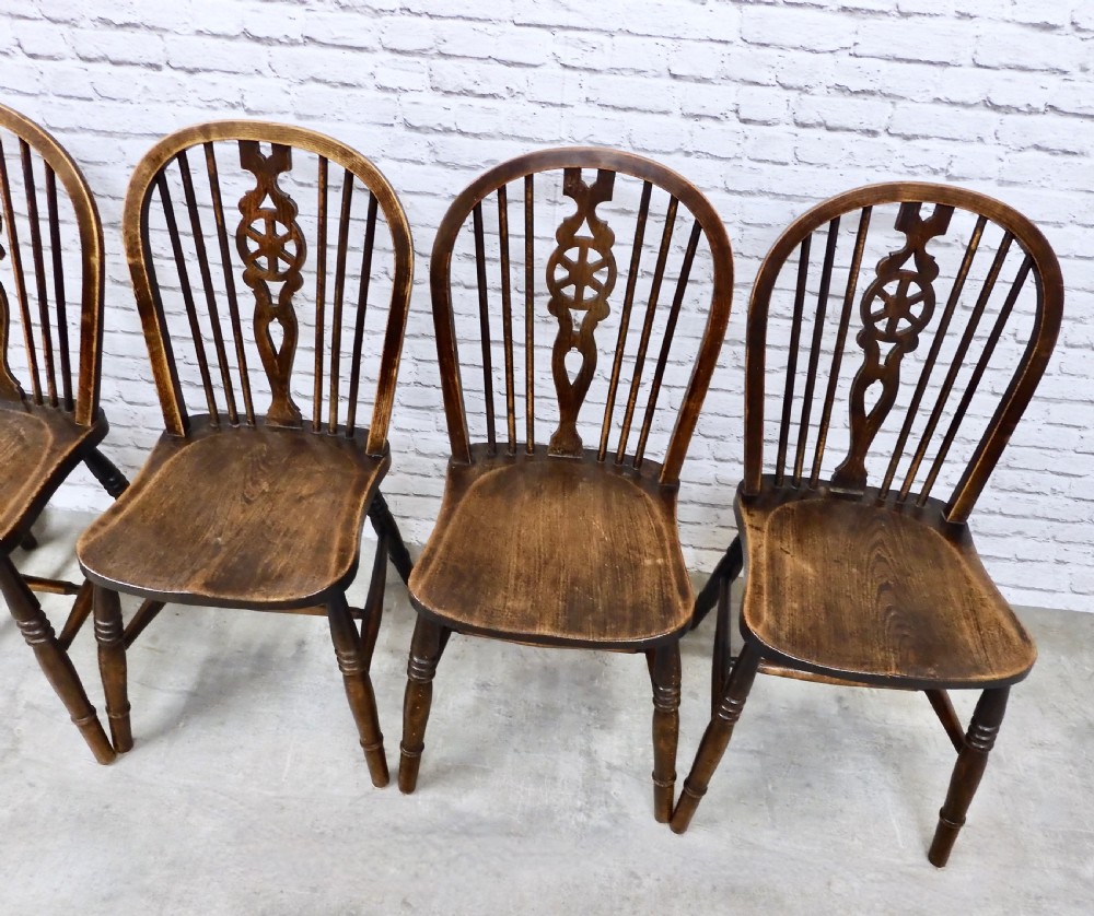 Windsor Kitchen Chair Set (6) View IV