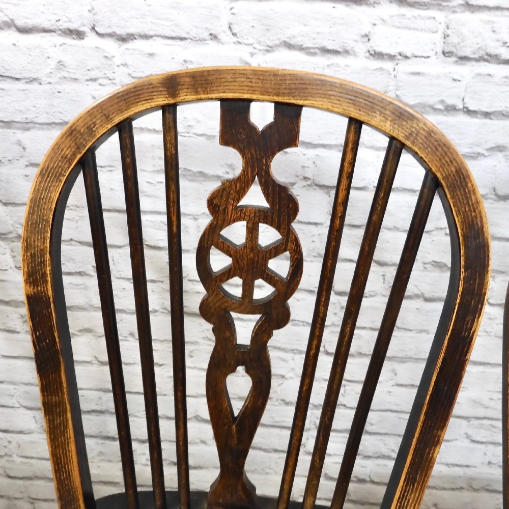 Windsor Kitchen Chair Set (6) View V