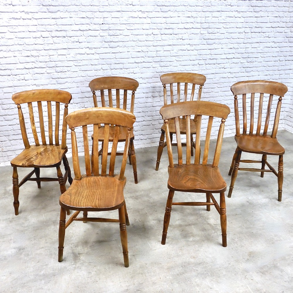 Farmhouse Kitchen Chairs x6