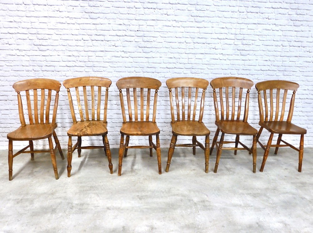 Farmhouse Kitchen Chairs x6 View III