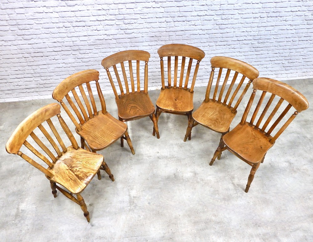 Farmhouse Kitchen Chairs x6 View IV