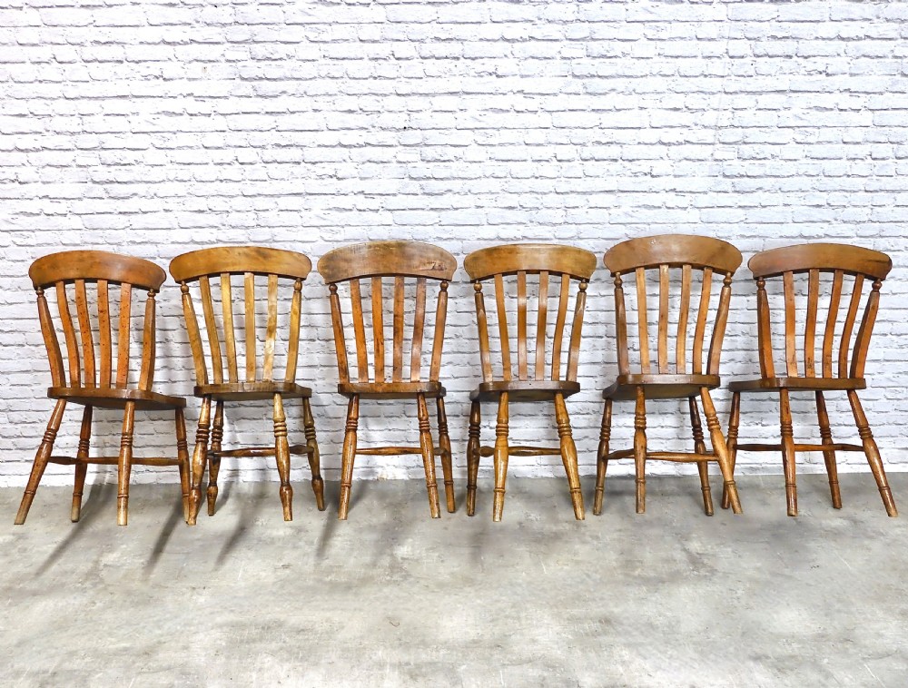 Farmhouse Kitchen Chairs x6 View V