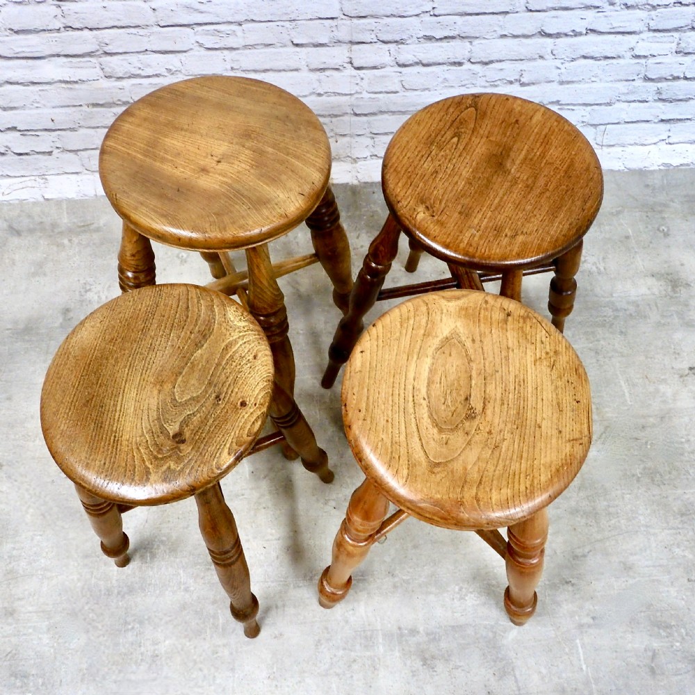 19th Century Stools x4 View III