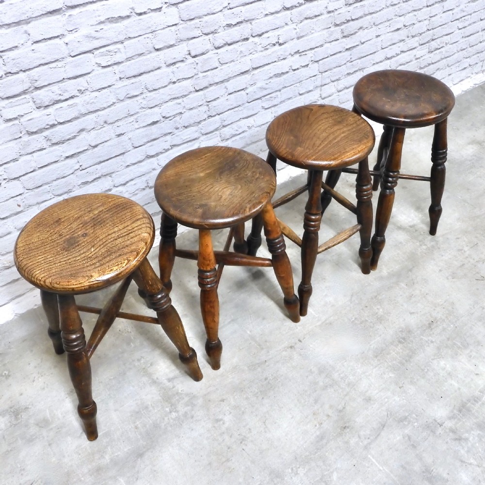 C19th Stools x4