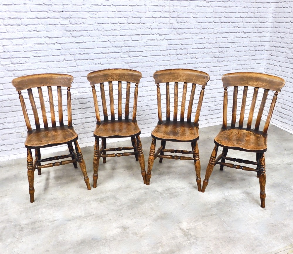 farmhouse Kitchen Chairs x4