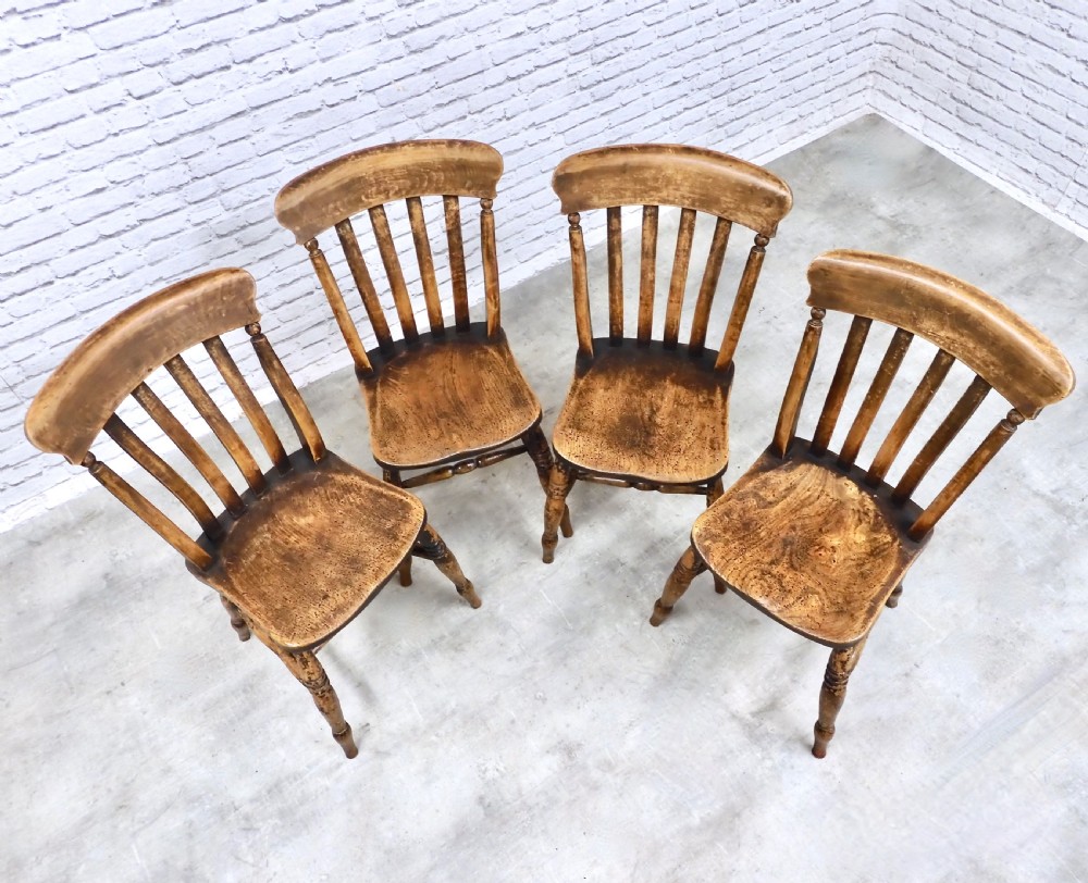 farmhouse Kitchen Chairs x4 View III