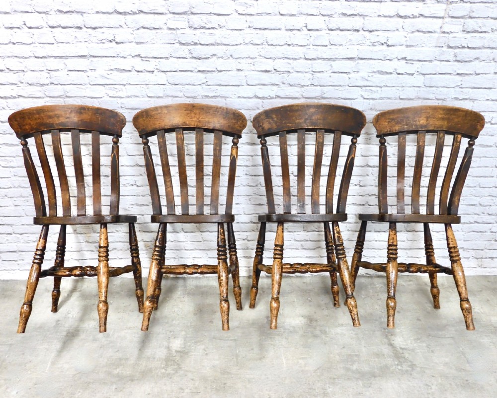 farmhouse Kitchen Chairs x4 View IV