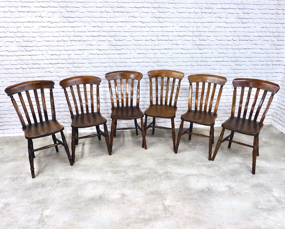 Windsor Kitchen Chairs x6