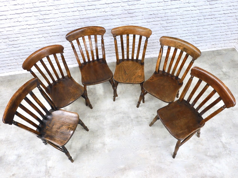 Windsor Kitchen Chairs x6 View IV