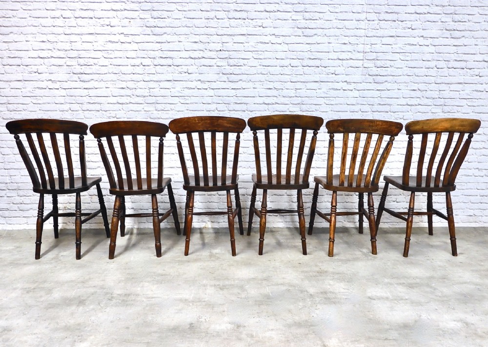 Windsor Kitchen Chairs x6 View V