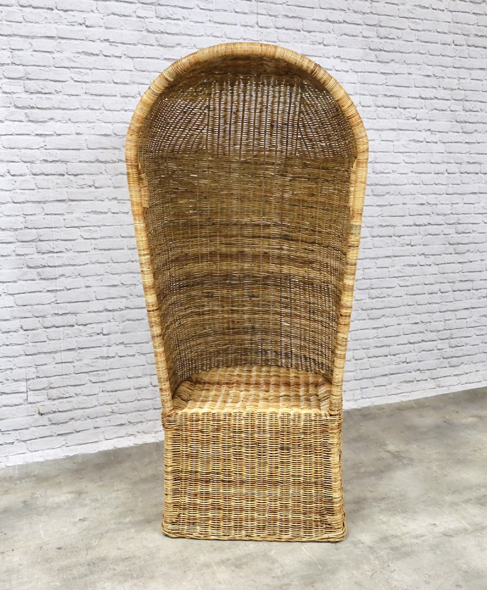 Wicker Porter's Chair View II