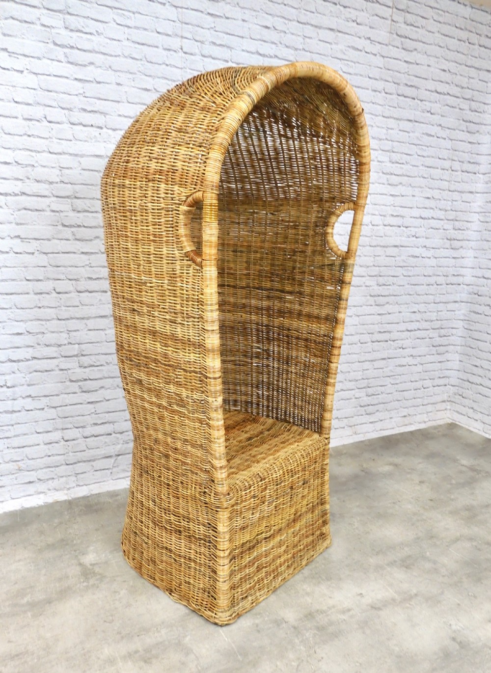 Wicker Porter's Chair View III