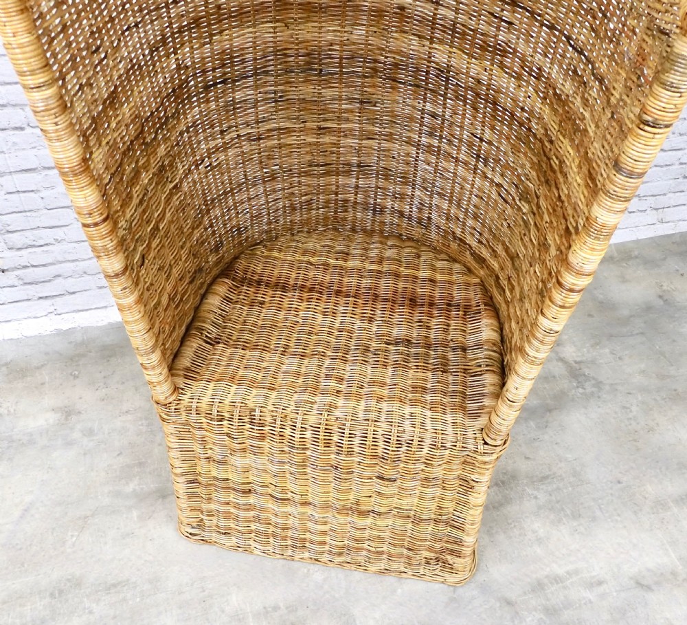 Wicker Porter's Chair View V
