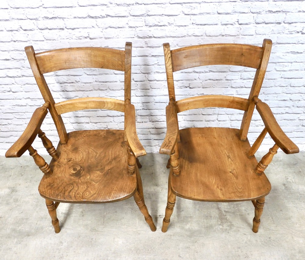 2x C19th Windsor Armchairs View III