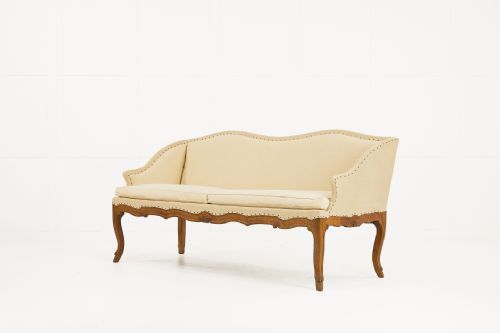 1930's french carved oak sofa - CATEGORY: ANTIQUE SOFAS - DATED 1930